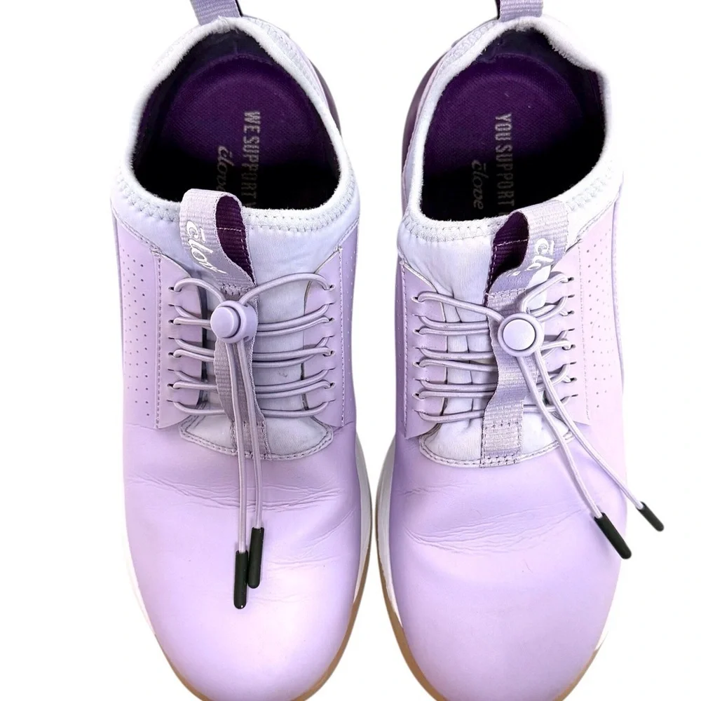Clove Classic Core Nursing Unisex Sneakers Lavender Size-W10.5/M9 EUC